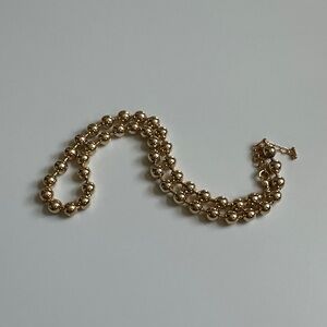 Gold Beaded Necklace